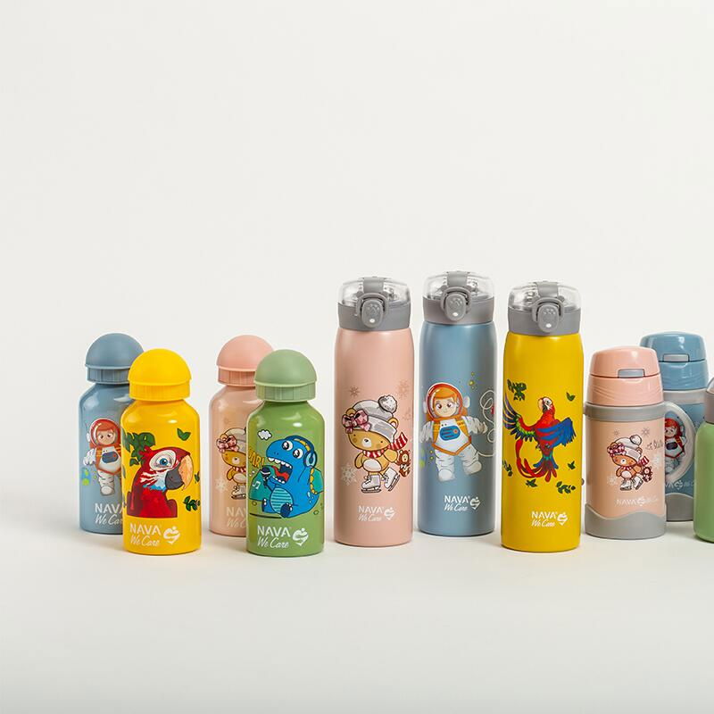 Sticla termoizolanta Nava We care 400ml verde [4]