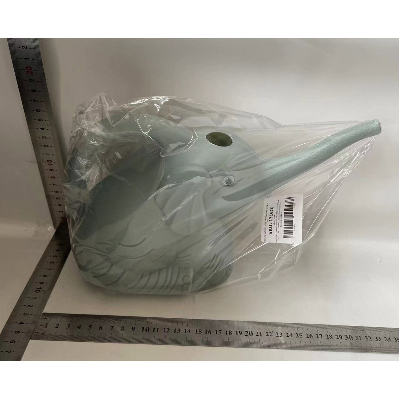 Stropitoare pentru Copii, Flippy, in forma de Elefant, 1500 mL, pentru Udat Plante, 19.5x17x11.8 cm, Albastru [4]