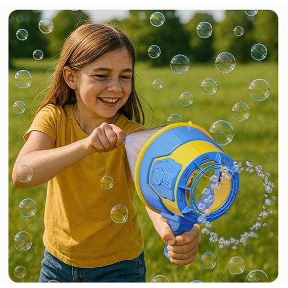 Suflator de Baloane, Flippy, din Plastic, Functie de Suflare si de Facut Baloane, 4-6 Ani, 30.4 x 14.2 x 22.2 cm, Albastru [4]