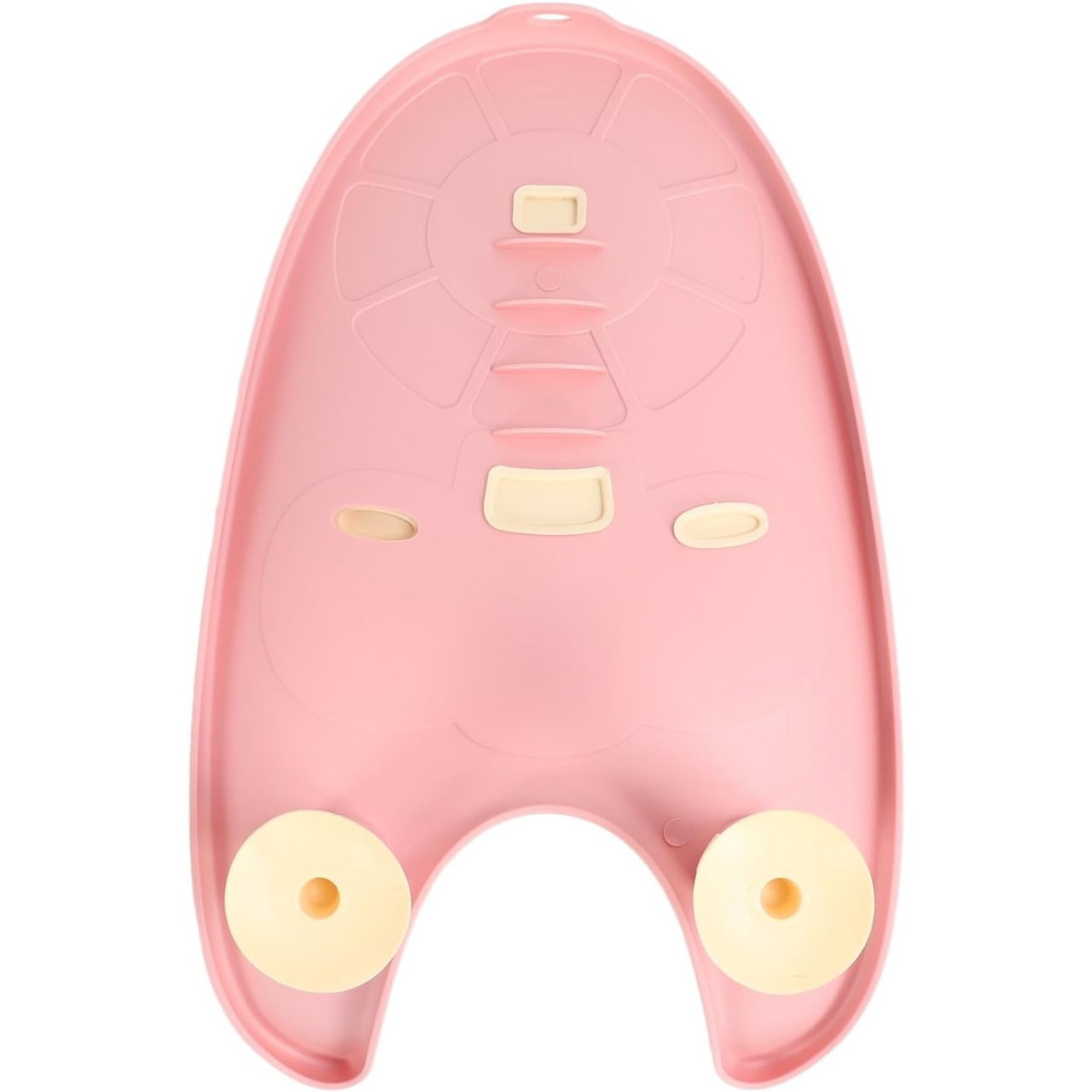 Suport de Baie Bebelusi, Flippy, 0-12 luni, Montare pe Chiuveta/Lavoar/Cada, Ventuze Antiderapante cu Intaltime Reglabila, 50 x 24 x 12.5 cm, Roz [3]