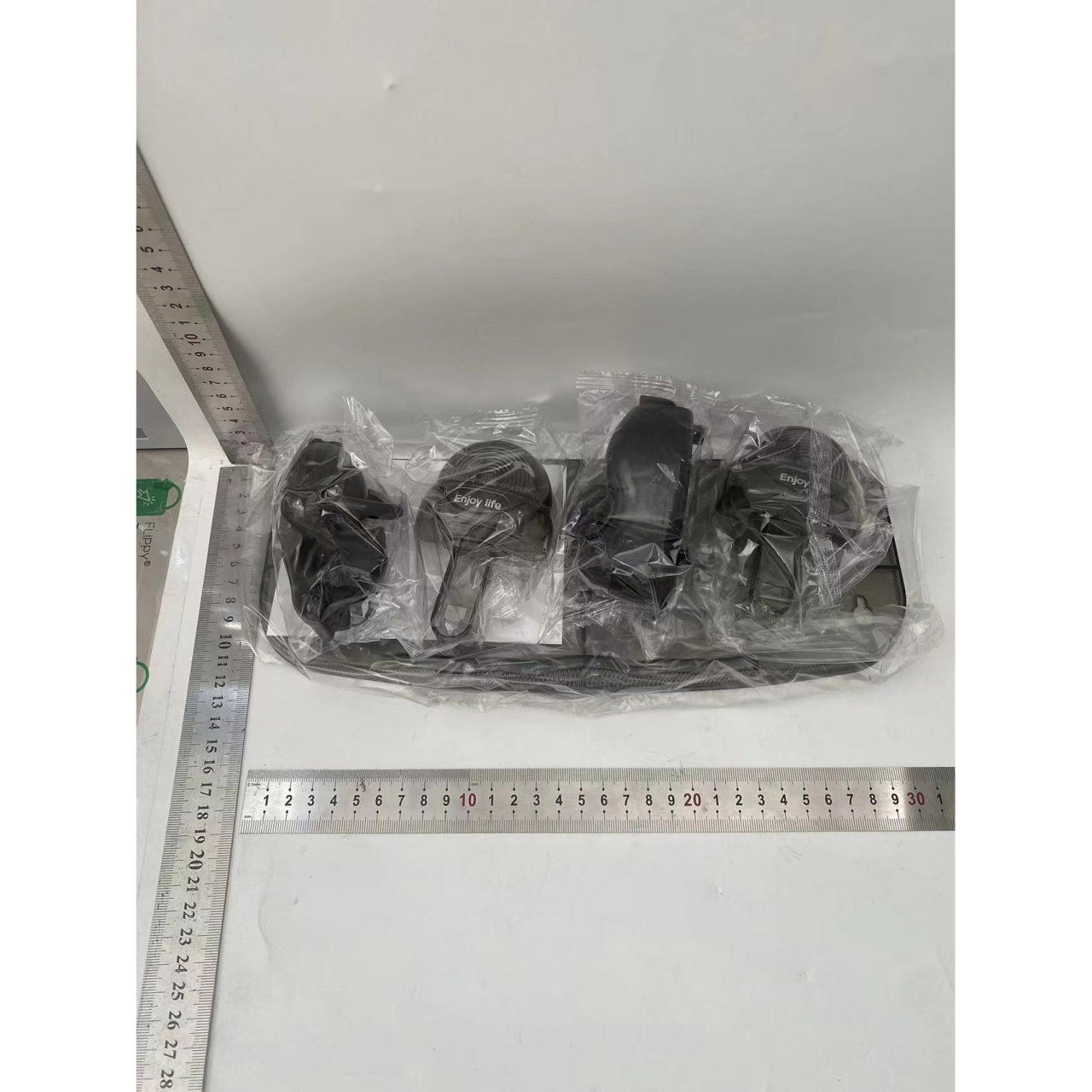 Suport pentru Baie, Flippy, Montare pe Perete, Model Pisicute, ABS, Adeziv, Raft pentru Depozitare, 33.4x17.7 cm, Negru [2]