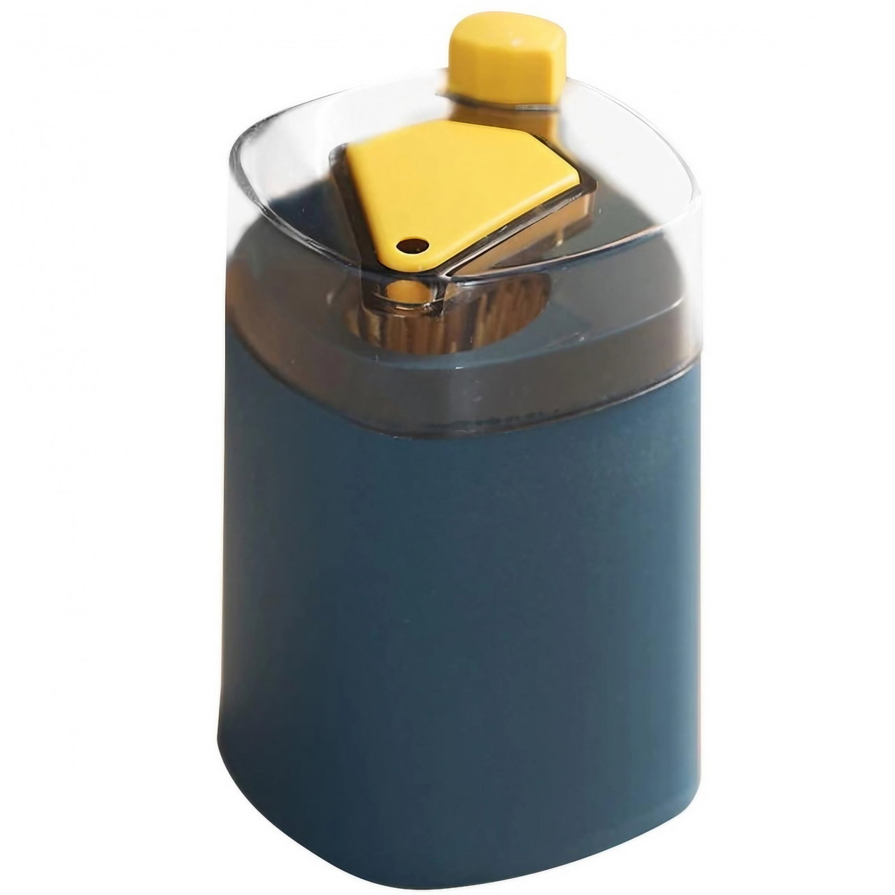 Suport Scobitori, Flippy, Automat, cu Buton si Capac, din PP, 9.5x6 cm, Albastru [1]