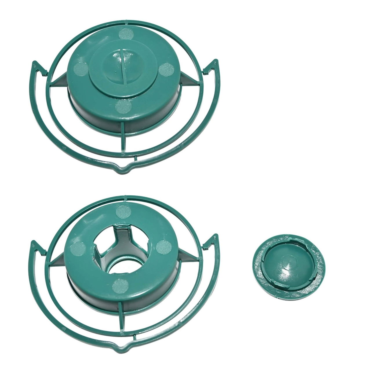 Suport Sticla pentru Hranit Pasari, Flippy, din Plastic, de Gradina, Fara Sticla, 12.5 x 3.8 x 2 cm, Verde [3]