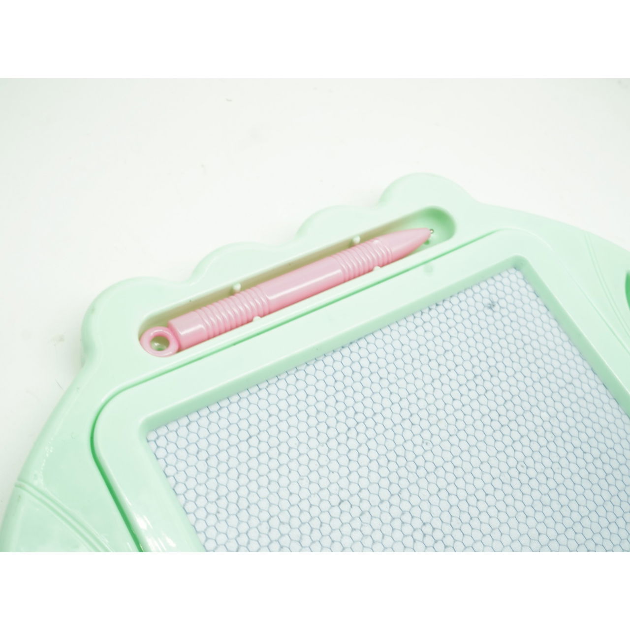 Tabla Magnetica pentru desen Flippy, Pix, forma dreptunghi, dimensiuni 23x17 cm, Dezvolta Creativitatea, cu picioare suport, Verde [4]