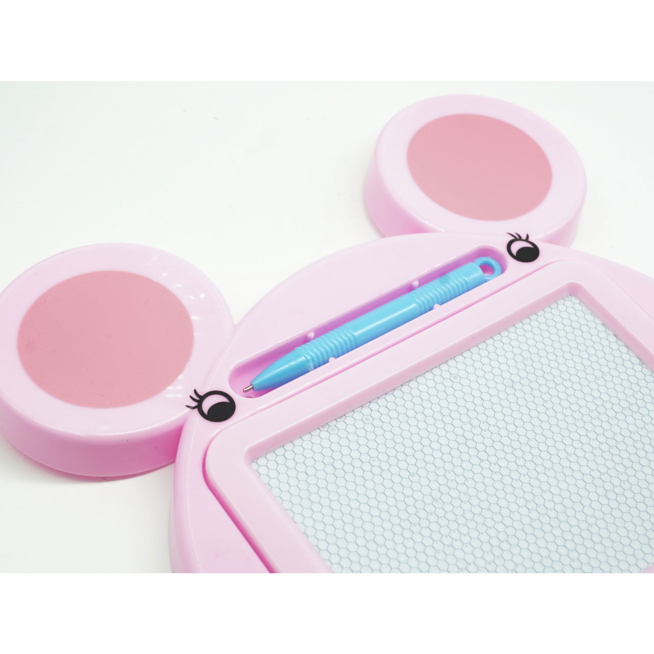 Tabla Magnetica pentru desen Flippy, Pix, forma Soricel, dimensiuni 23x26.5 cm, Dezvolta Creativitatea, Roz [3]