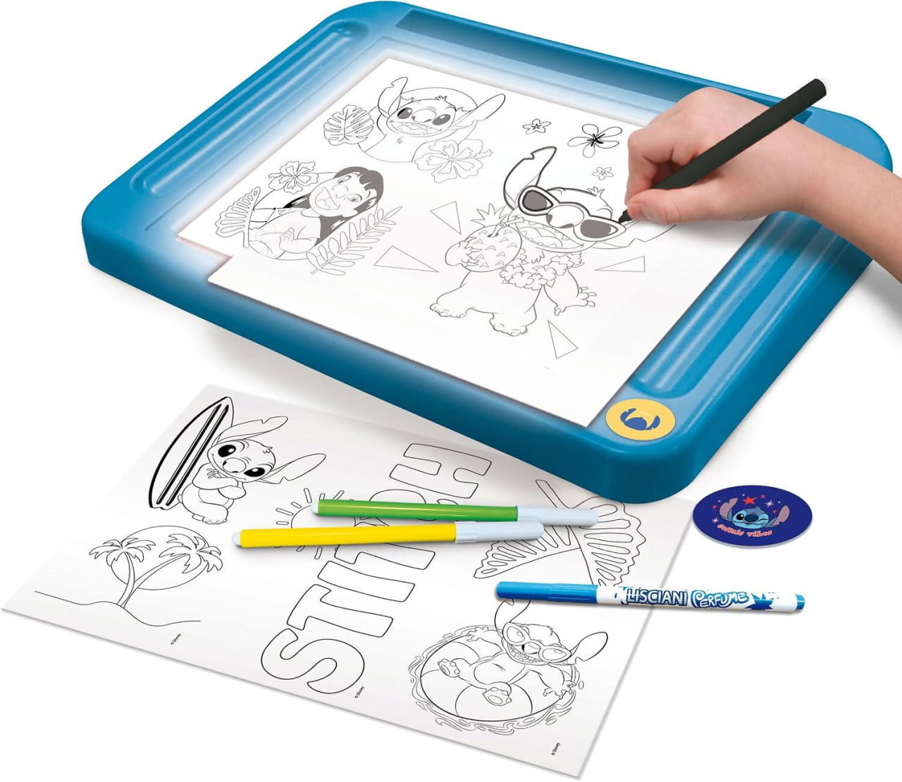 Tablita de desen cu lumini - Stitch [6]