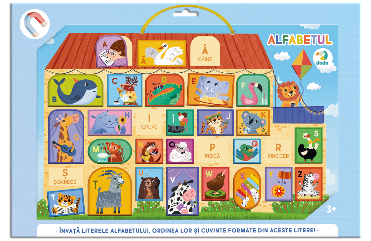 Tablita magnetica cu alfabetul ( limba romana) [1]