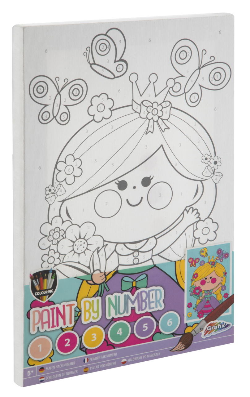 Tablou pictez pe numere - Printesa [1]