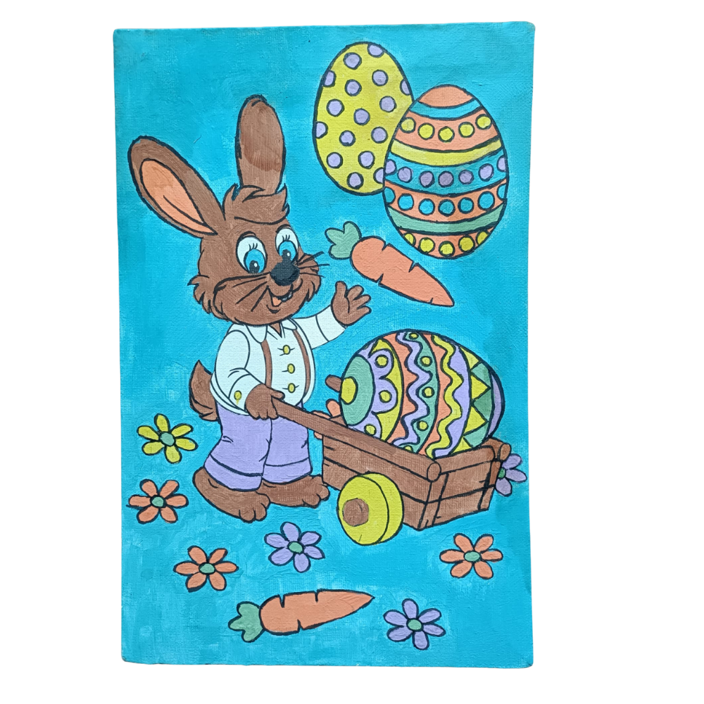 Tablou pictura pe numere - Iepuras [2]