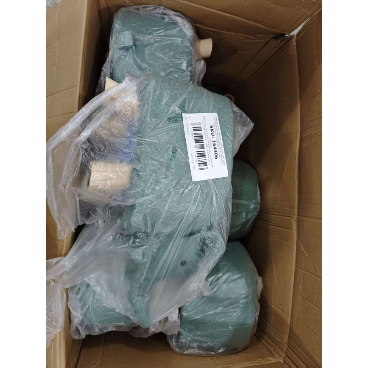 Taburet pentru Copii, Flippy, Scaun Tip Taburet, Model Elefant, din Lemn Masiv, Scaun pentru Copii, 30 x 25 x 25 cm, Albastru [3]