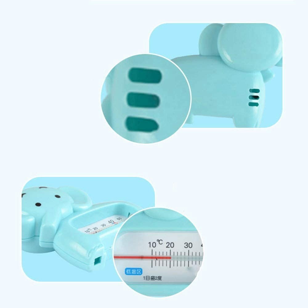 Termometru pentru Baie, Flippy, Plutitor, Rezistent la apa, Multifunctional, Model Elefant, 11.5x9x2 cm, Albastru [5]