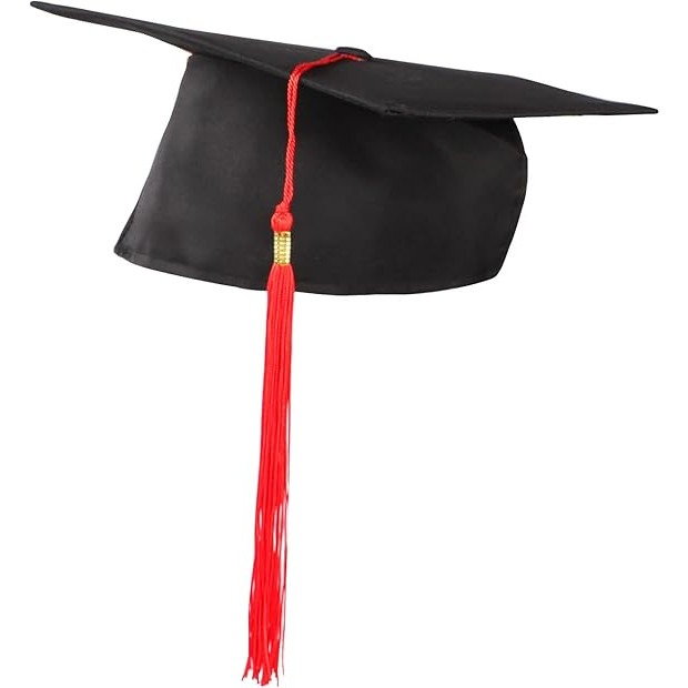 Toca Absolvire, Flippy, Neagra cu Snur Rosu, Universala [3]