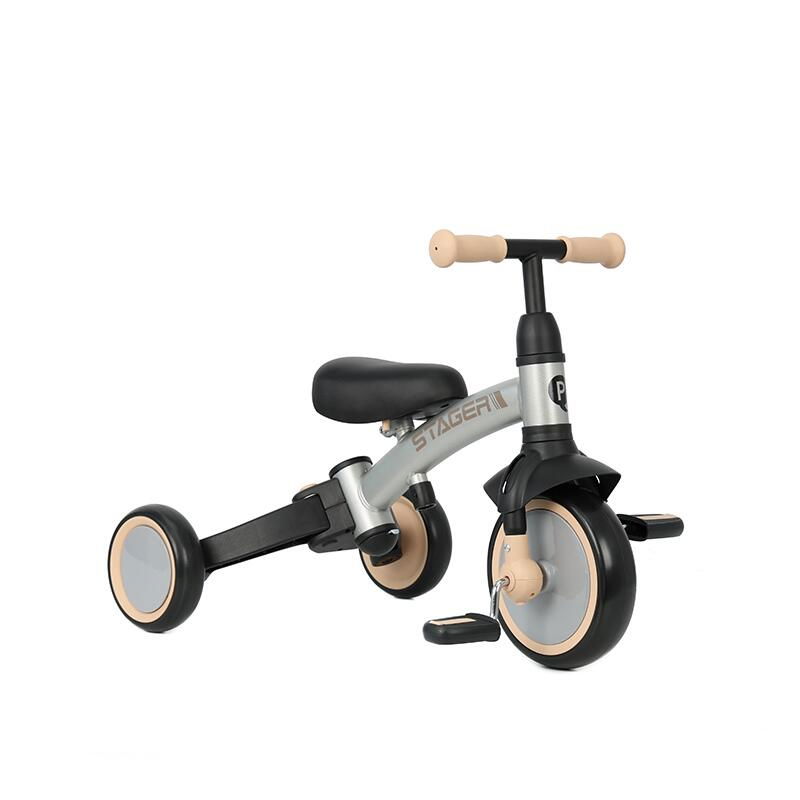 Tricicleta evolutiva pliabila Qplay STAGER Argintiu [6]