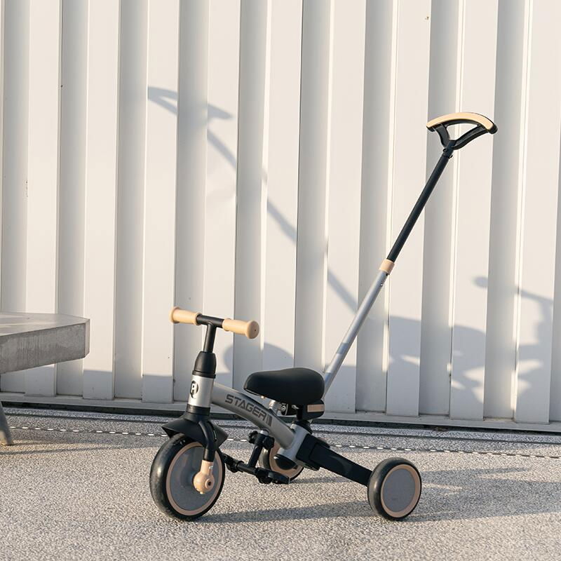 Tricicleta evolutiva pliabila Qplay STAGER Argintiu [11]