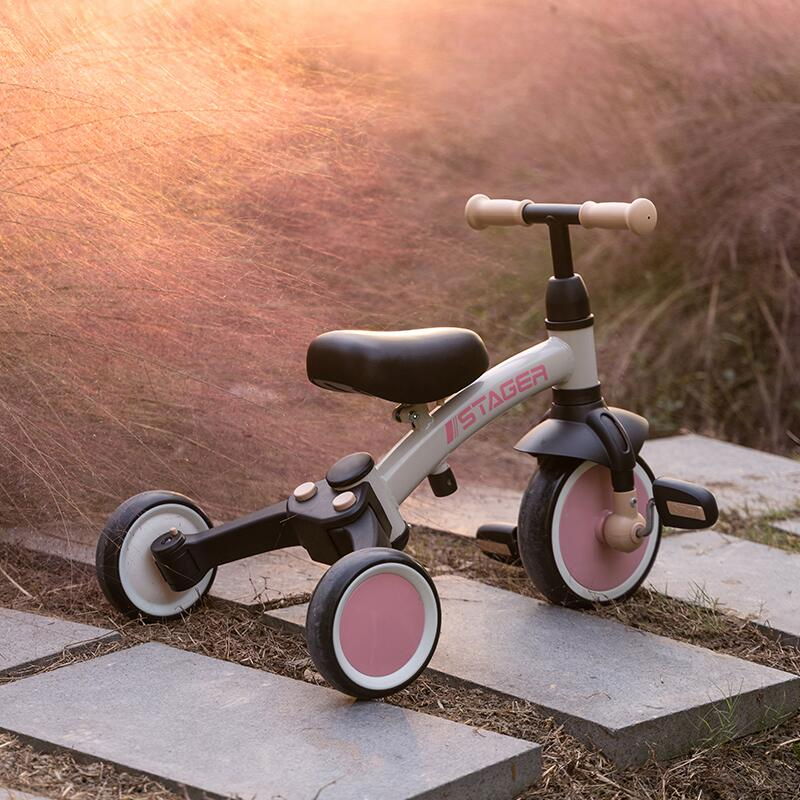 Tricicleta evolutiva pliabila Qplay STAGER Roz [12]