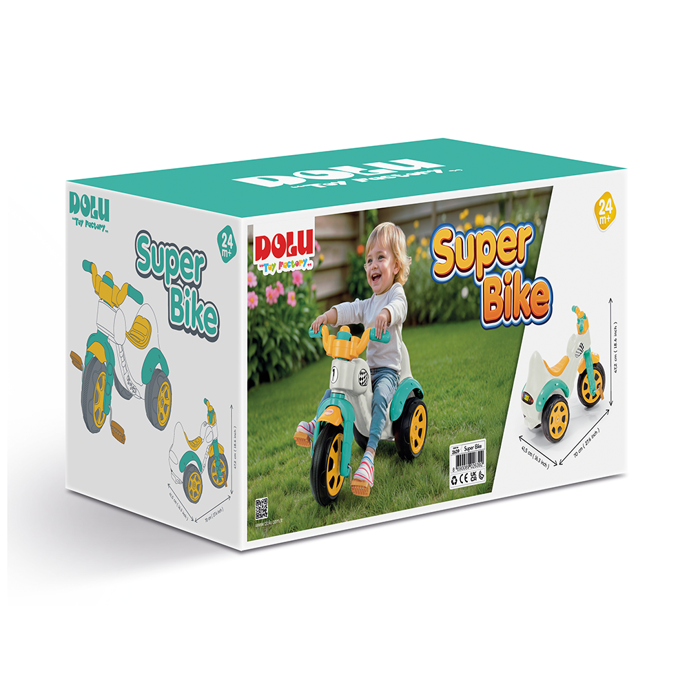 Tricicleta - Super bike pastel [4]