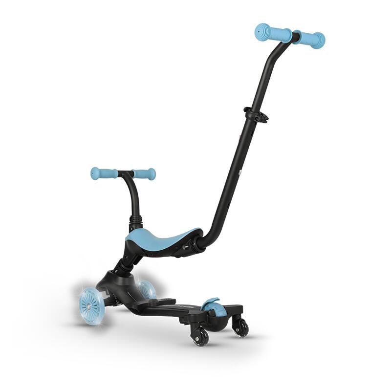 Trotineta multifunctionala 5in1 Qplay Sema EVO Albastru [10]