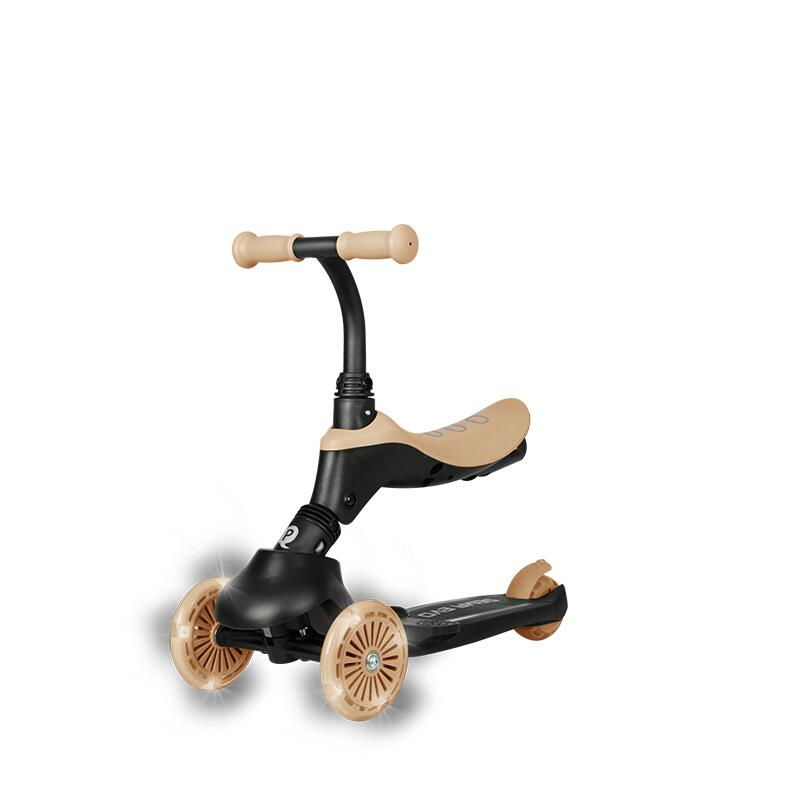 Trotineta multifunctionala 5in1 Qplay Sema EVO Bej [3]