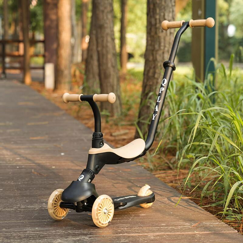 Trotineta multifunctionala 5in1 Qplay Sema EVO Bej [12]