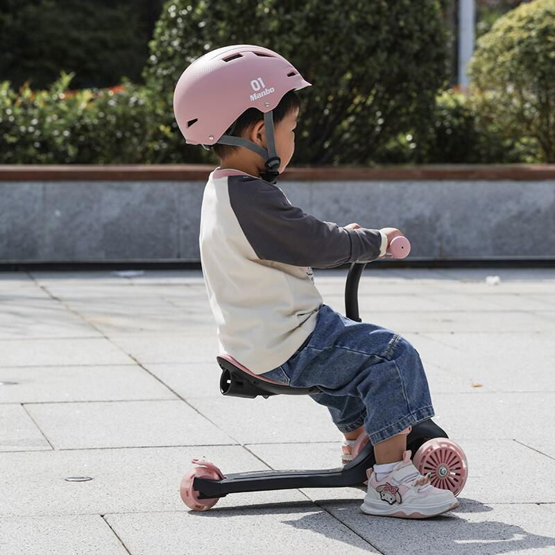 Trotineta multifunctionala 5in1 Qplay Sema EVO Roz [13]