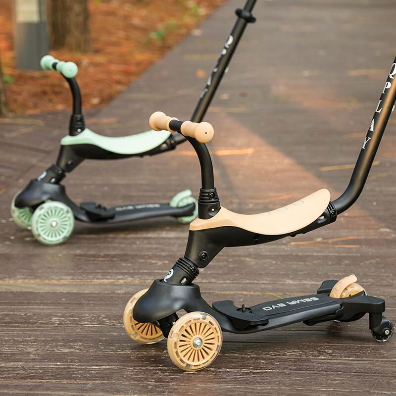 Trotineta multifunctionala 5in1 Qplay Sema EVO Verde [12]