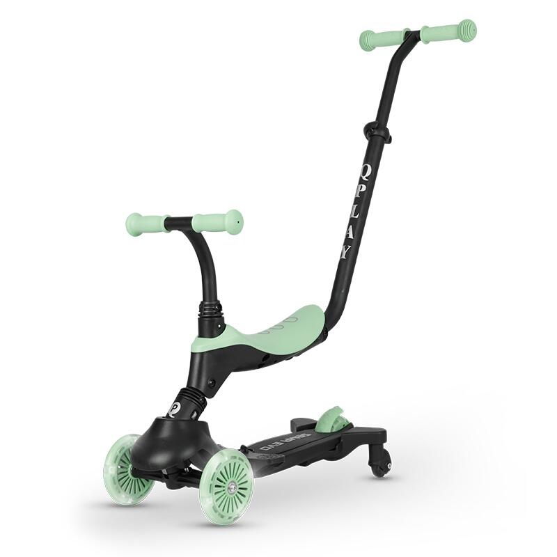 Trotineta multifunctionala 5in1 Qplay Sema EVO Verde [6]