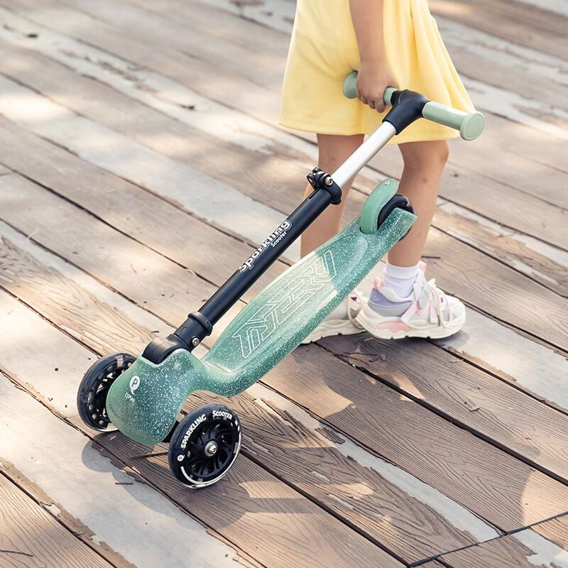 Trotineta pliabila Qplay Sparkling, Verde [5]