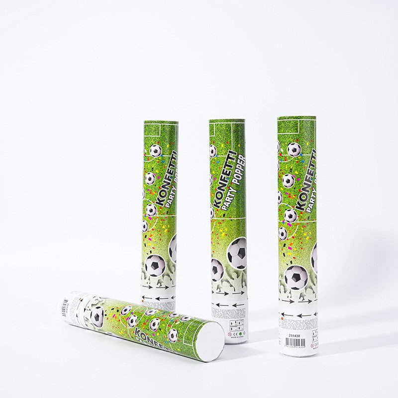 Tun Confetti, Flippy, Model Mingi de Fotbal, 40 cm, Ambalaj din Carton, Eliberare prin Rasucire, Alb Negru [5]