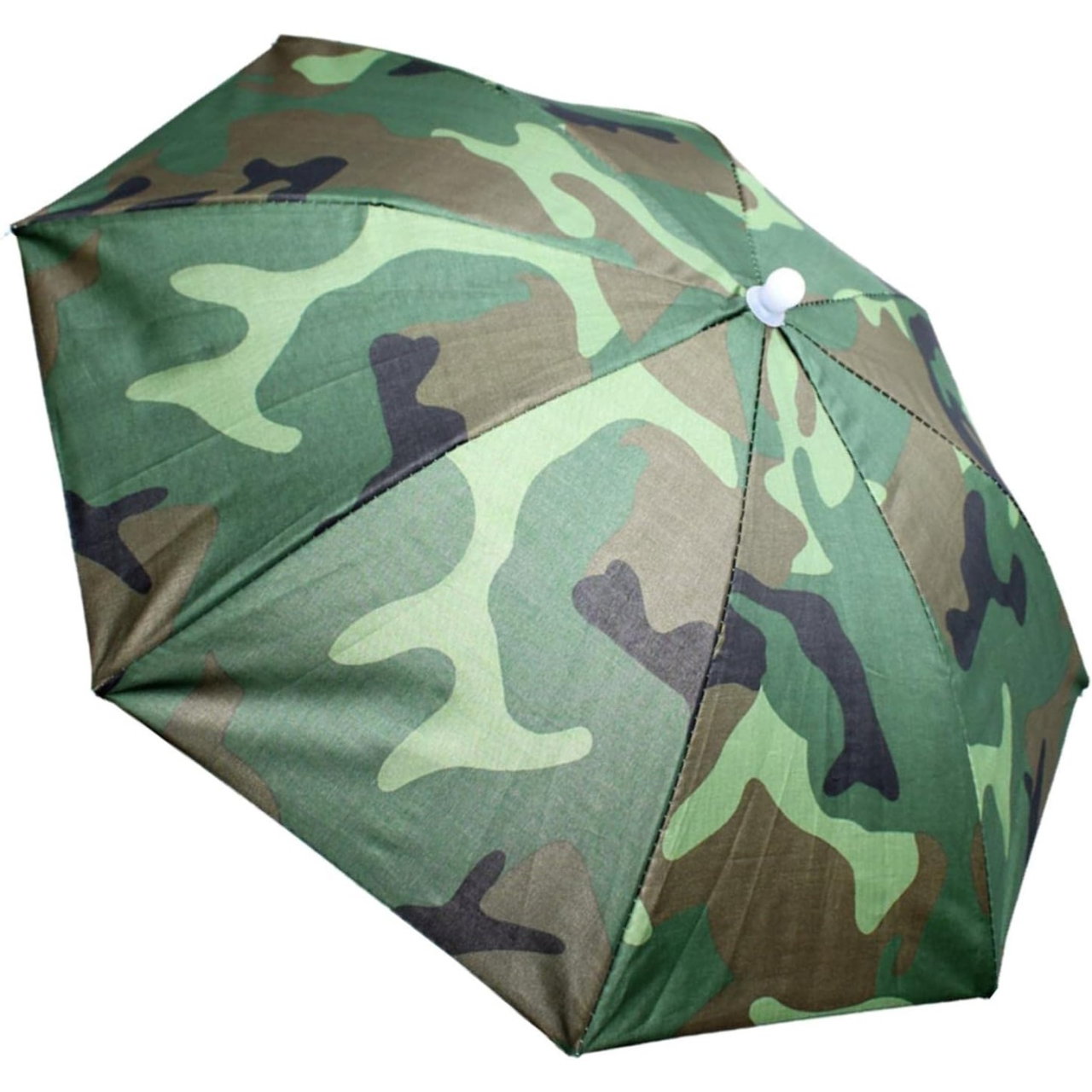 Umbrela de Cap, Flippy, Diametru 69 cm, Snur Reglabil de Cap, Protectie UV/Ploaie, Camuflaj [4]