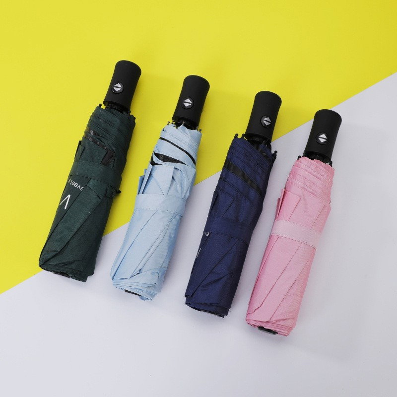 Umbrela, Flippy, Protectie UV Soare, Protectie Ploaie, Pliabila, din Vinil si Otel, 96 x 67 cm, Roz [5]