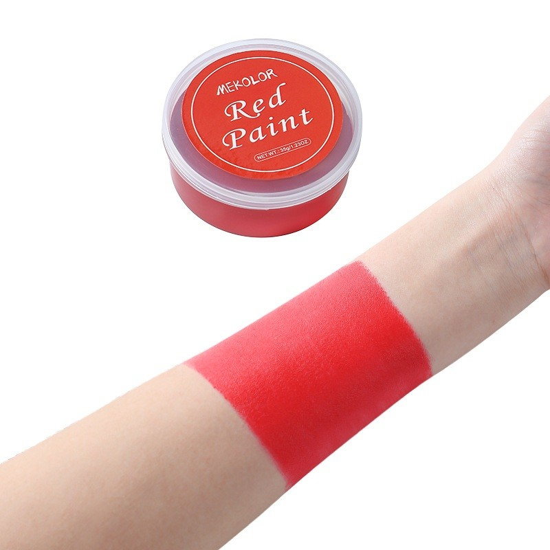 Vopsea de Fata/Corp, Flippy, pe Baza de Ulei, 35 g, Rosu [1]