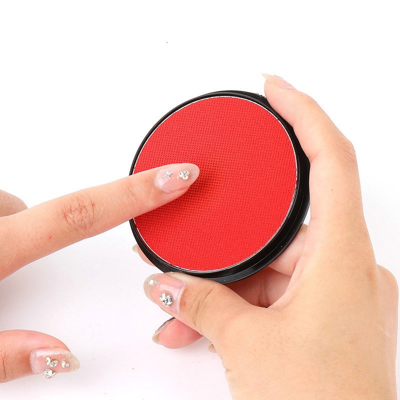 Vopsea pentru Fata si Corp, Flippy, cu Pigment Fosforescent, 30 g, Activare cu Apa, Rosu [5]