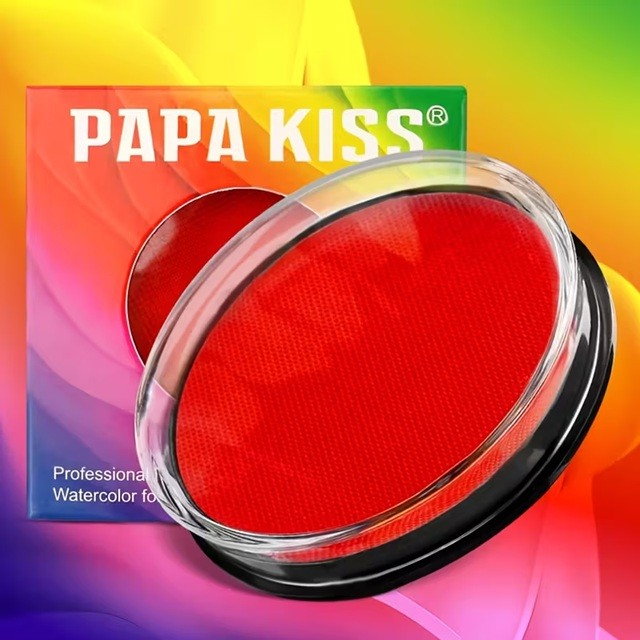 Vopsea pentru Fata si Corp, Flippy, cu Pigment Fosforescent, 30 g, Activare cu Apa, Rosu [3]