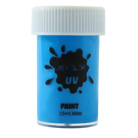 Vopsea pentru Fata si Corp, Flippy, cu Pigment Fosforescent UV, 15 ml, Albastru [1]