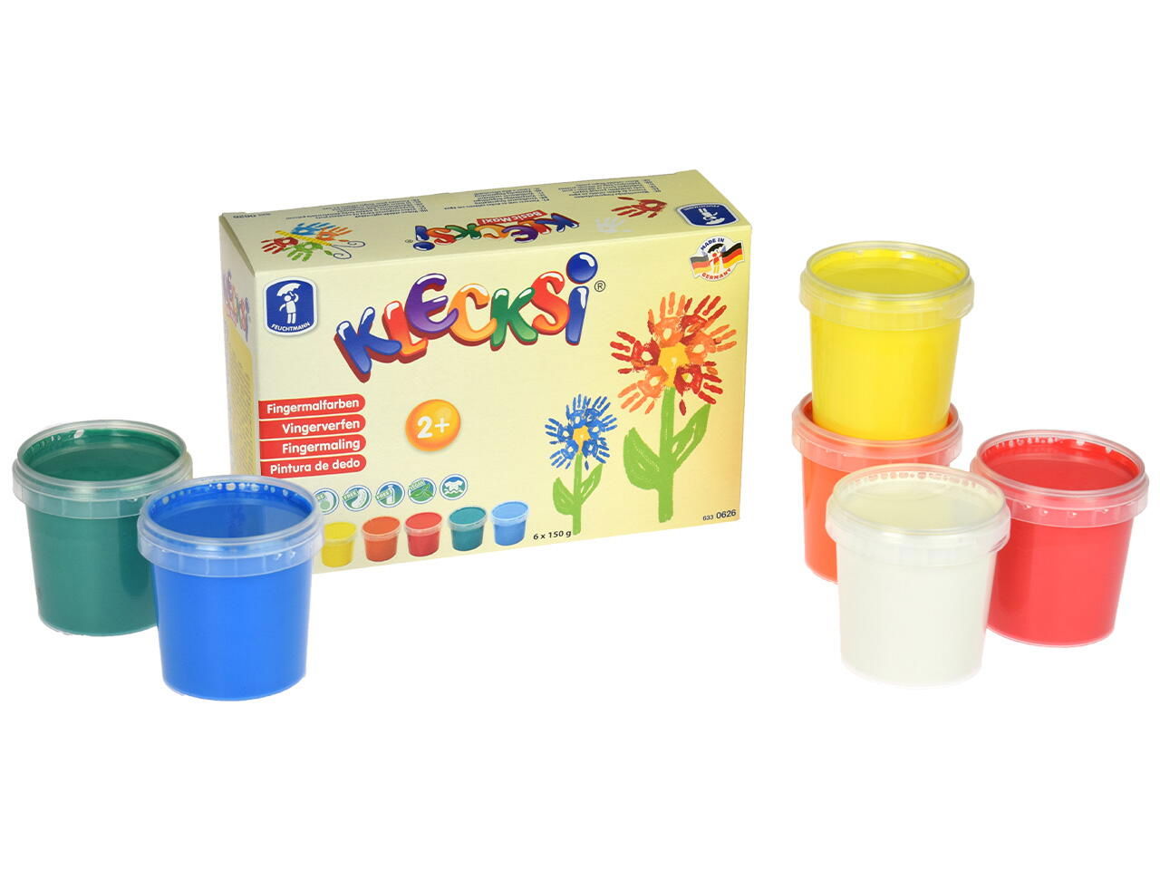 Vopsea pentru pictura cu degetele - MAXI [3]