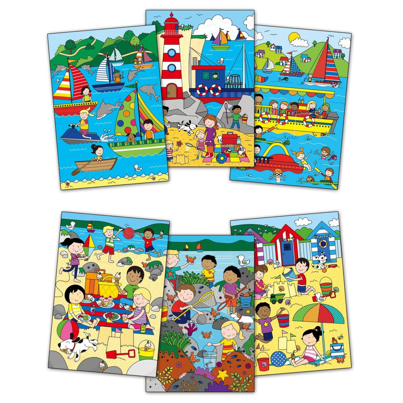 Water Magic:Carte de colorat La mare [3]