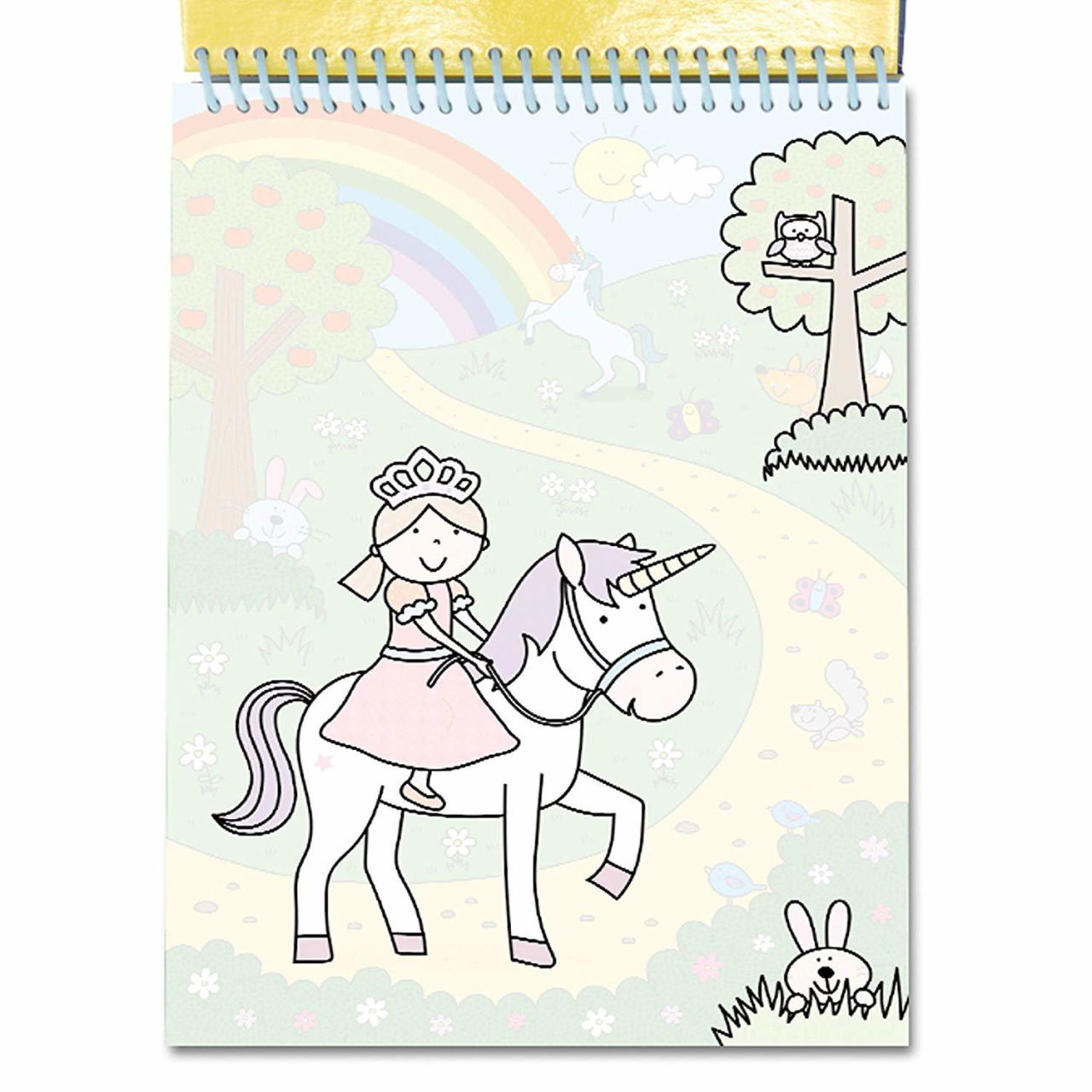 Water Magic: Carte de colorat Unicorni [4]