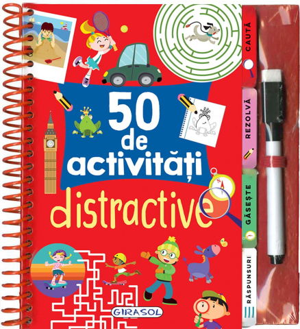 Carti pentru copii - 50 de activitati distractive