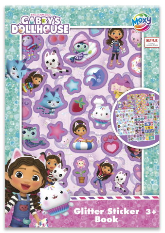 Import - Abtibilduri cu sclipici - Gabby's Dollhouse