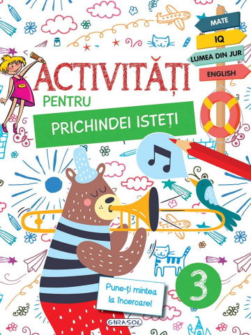 Carti pentru copii - Activitati pentru prichindei isteti 3