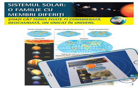 Carti pentru copii - Atlas geografic scolar. Cunoasterea Terrei prin realitatea augmentata