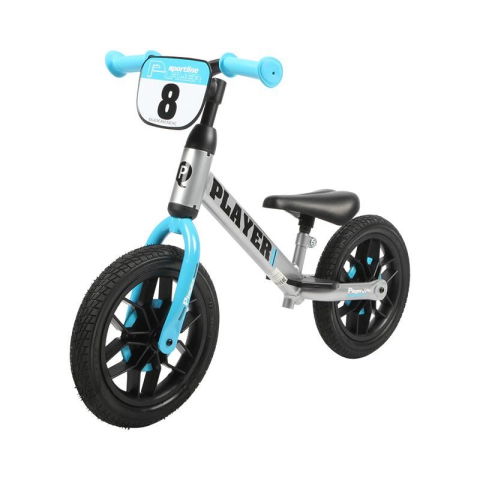 SmartBaby - Balance bike Qplay Player Albastru