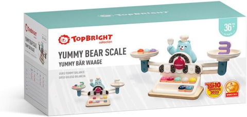 Jocuri matematice - Balanta Yummy a ursuletului