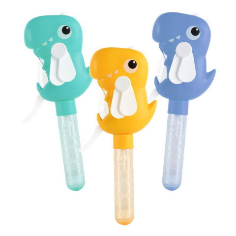 Jucarii pentru exterior - Baloane de sapun cu ventilator - Dino