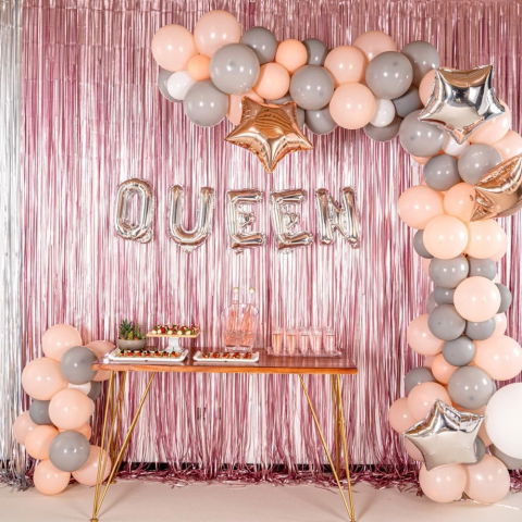 Litere - Balon Folie Metalizata Litera U, Flippy, 80 cm, Umflati cu Heliu sau Aer, Ambalaj Individual, Pai inclus, Argintiu