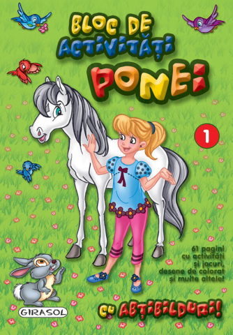 10 - 25 LEI - Bloc de activitati - Ponei cu 1