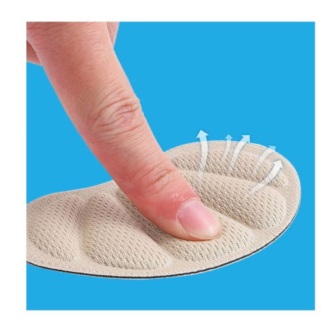 Produse ingrijire incaltaminte - Branturi pentru Incaltaminte, Flippy, din Spuma, Universal, Protectie Calcai, Reglare Numar, 6 mm Grosime, Adeziv, Bej