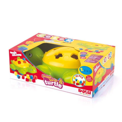 Jucarii indemanare - Broasca testoasa cu forme -10 piese