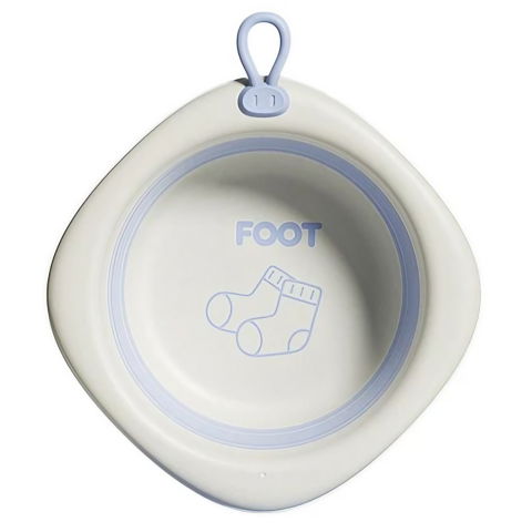 Pentru casa - Cada Pliabila pentru Baie pentru Copii, Flippy, Cadita pentru Bebelusi, Model Romb pentru Picioare, Mov, 31.5x31.5x3.5 cm, 3L