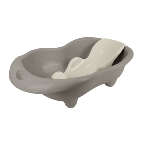 Articole baie - Cadita cu suport anatomic Hippo - Gri